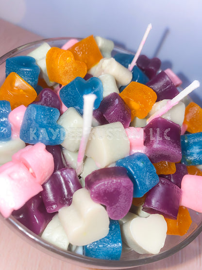 Candy Heart Candle