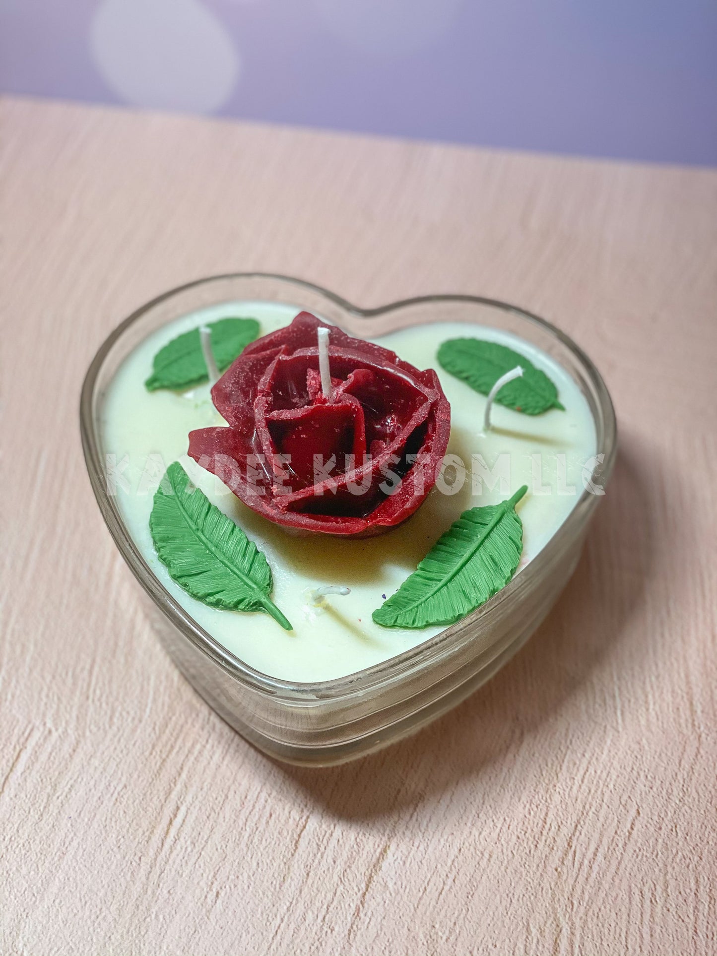 Rosey Red Rose Garden Candle