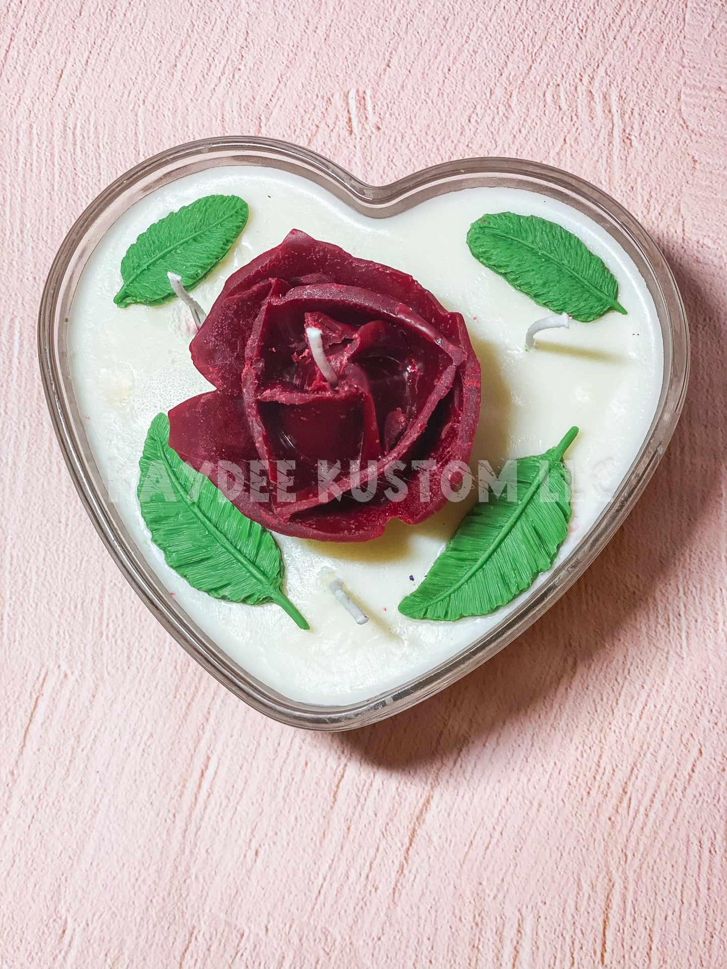Rosey Red Rose Garden Candle