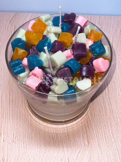 Candy Heart Candle