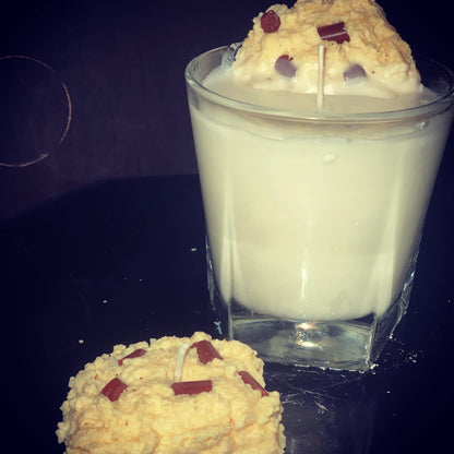 Warm Milk and Cookie Candle Set