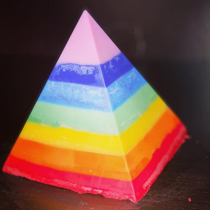 Charka Pyramid Candle